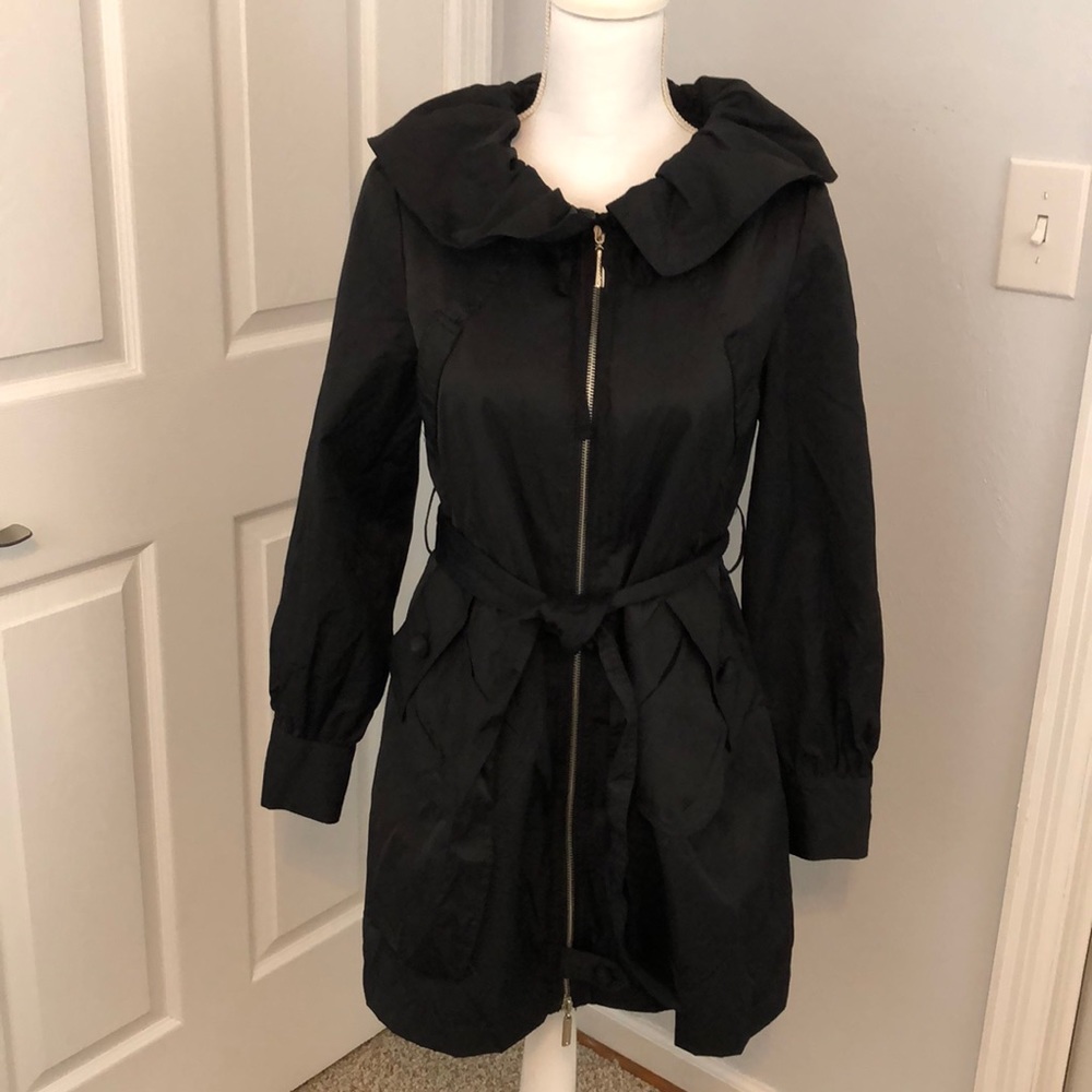 Vertigo Paris Black Trench Coat